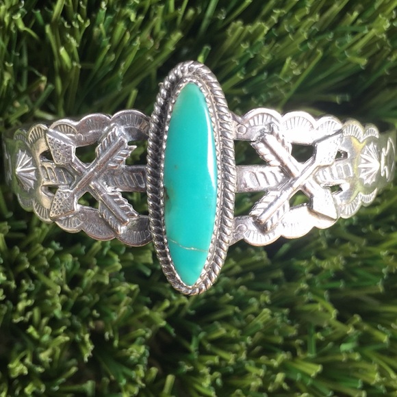 Jewelry - Vintage sterling Navajo Turquoise